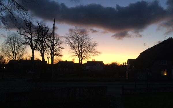 Abendstimmung M&auml;rz 2016