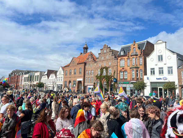 Versammlung in Husum
