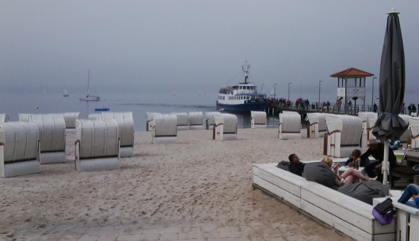 diesig Dampfer Strandkorb 