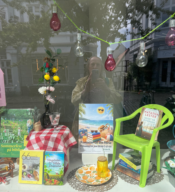 Bücherei Schaufenster