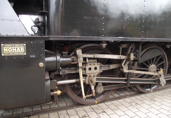 Gest�nge der Dampflok